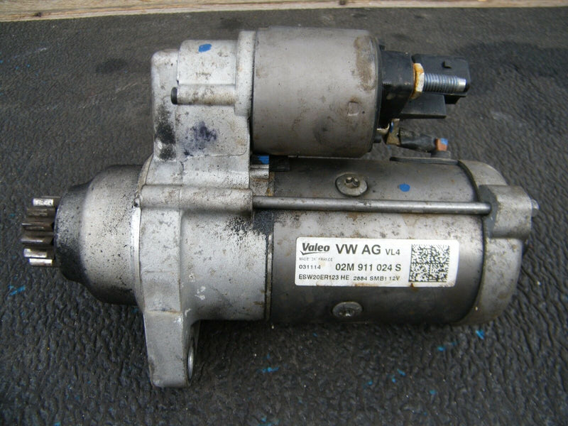 VW AUDI SEAT SKODA 2.0 TDI CRL ENGINE STARTER MOTOR GENUINE 02M911024S