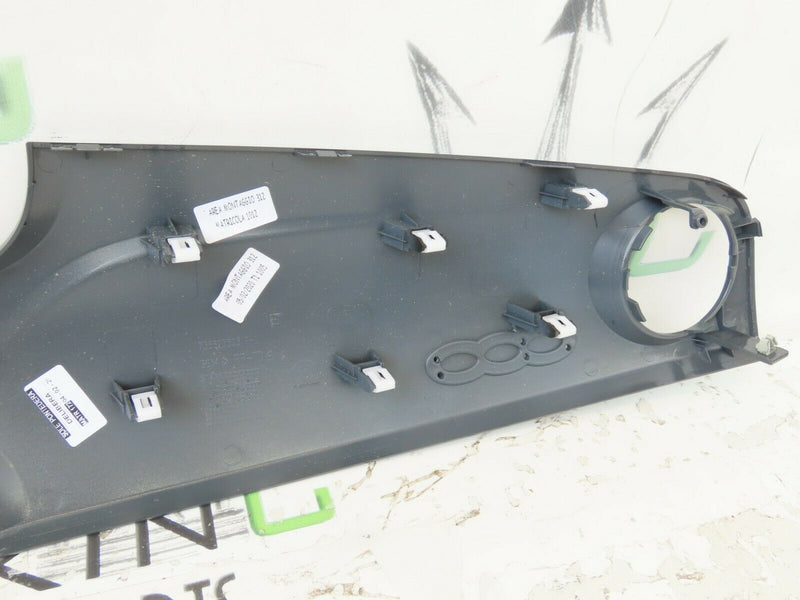 FIAT 500 2016-ON DASHBOARD LEFT & RIGHT TRIM PLASTIC PANEL GREY RHD 735627503