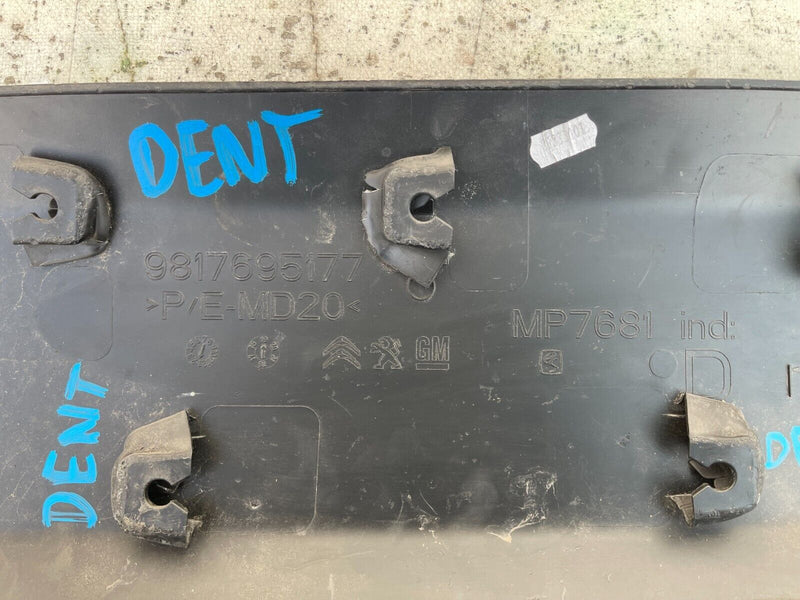 BERLINGO PARTNER 2018-ON REAR RIGHT QUARTER MOULDING TRIM 9817695177