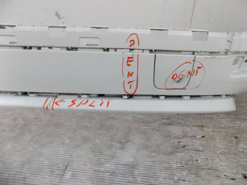 VW TOUAREG MK2 (7P) FACELIFT 2014 2015 2016 WHITE REAR BUMPER GENUINE (9449)