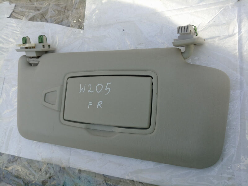 MERCEDES C-CLASS W205 2014-2021 DRIVER SIDE GENUINE INTERIOR SUN VISOR BEIGE #