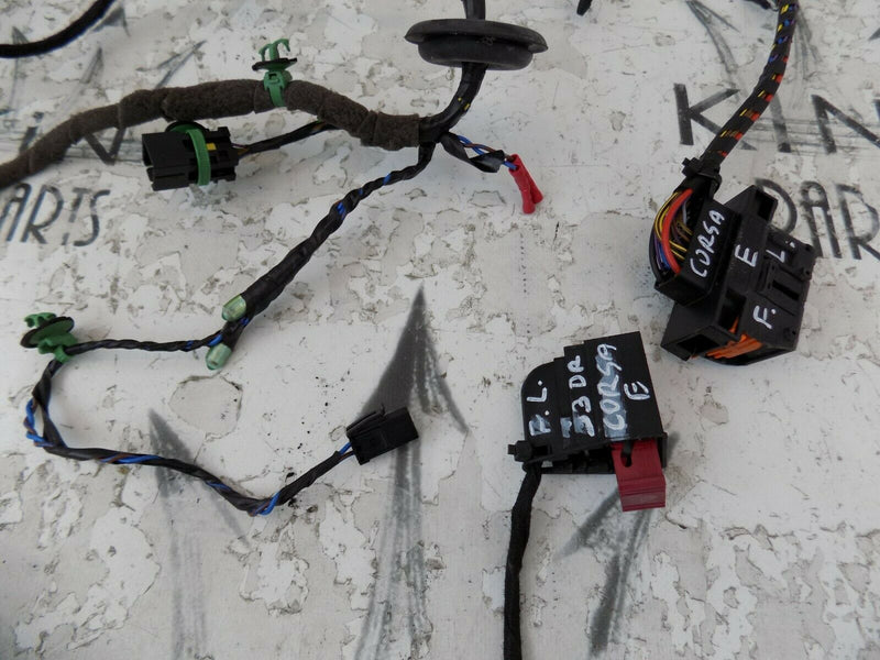 VAUXHALL CORSA E 2014-2019 LEFT FRONT DOOR 3DR WIRING LOOM HARNESS 13460546