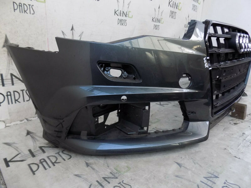 AUDI A6 S LINE S6 FACELIFT 2015-19 FRONT BUMPER GENUINE 4x PDC 4G0807437