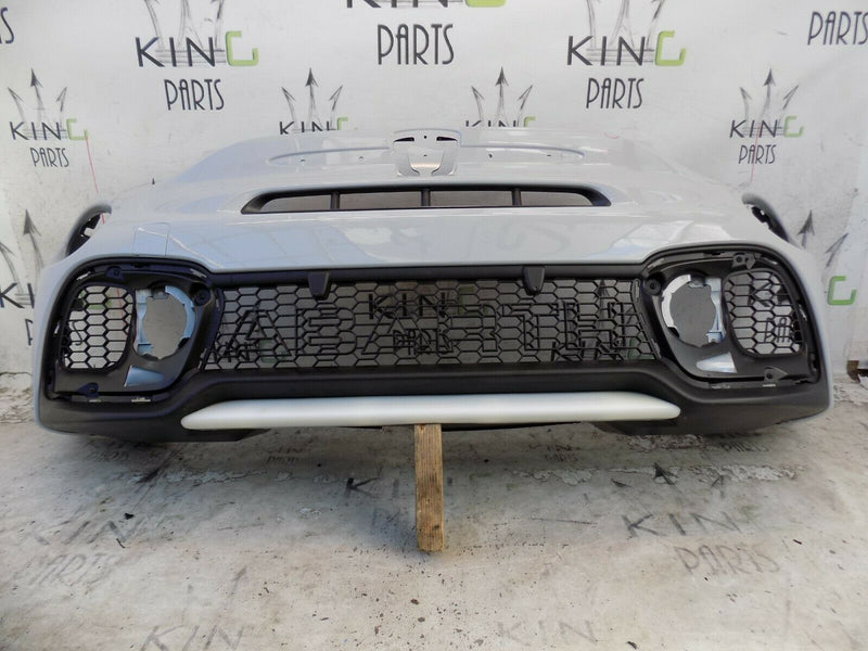 FIAT 500 ABARTH 595 2016-UP FCL FRONT BUMPER GREY+GRILL OEM 735633044