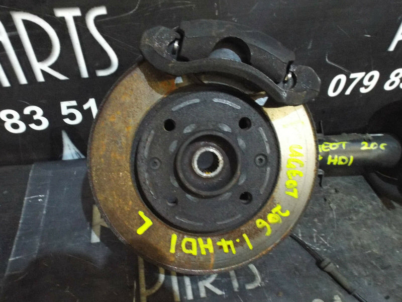 PEUGEOT 206 1.4 HDI 98-09 COMPLETE N/S/F LEFT PASSENGER SIDE SUSPENSION LEG