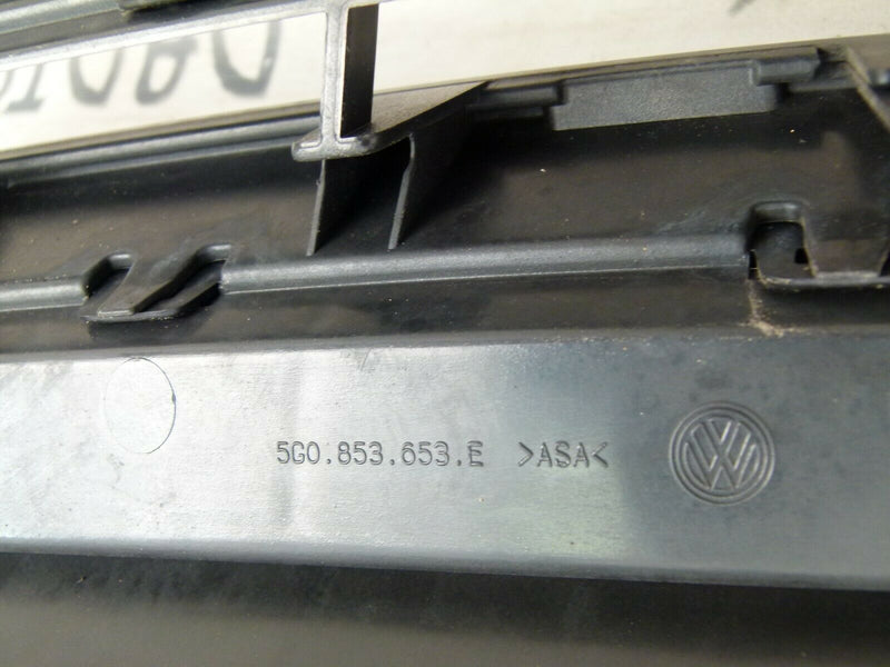 VW GOLF MK7 2013-17 FRONT BUMPER UPPER GRILL GRILLE GENUINE 5G0853653E
