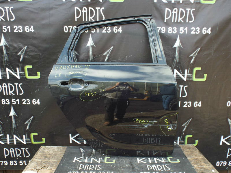 Vauxhall Astra MK6 J 5 Door 2009-2015 Rear Door Right Driver Side O/S Black