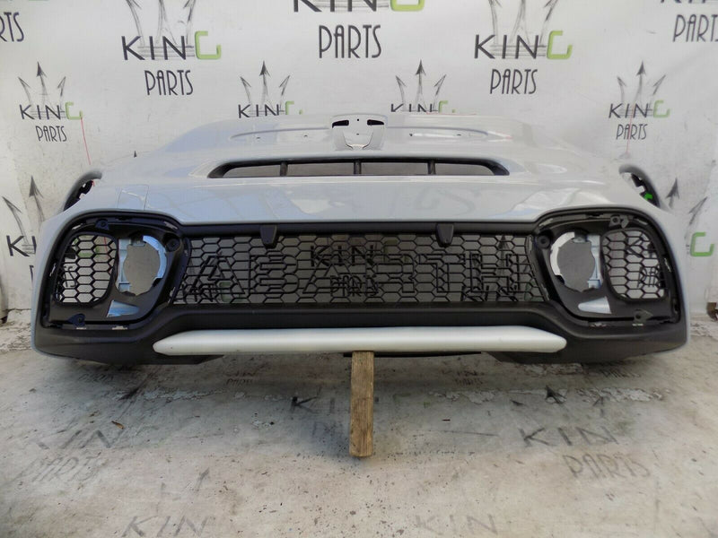 FIAT 500 ABARTH 595 2016-UP FCL FRONT BUMPER GREY+GRILL OEM 735633044