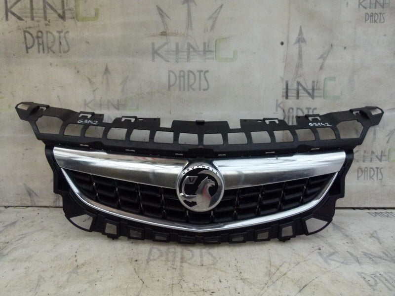 VAUXHALL ASTRA J 2009-2015 FRONT BUMPER CHROME GRILLE GENUINE 13266577