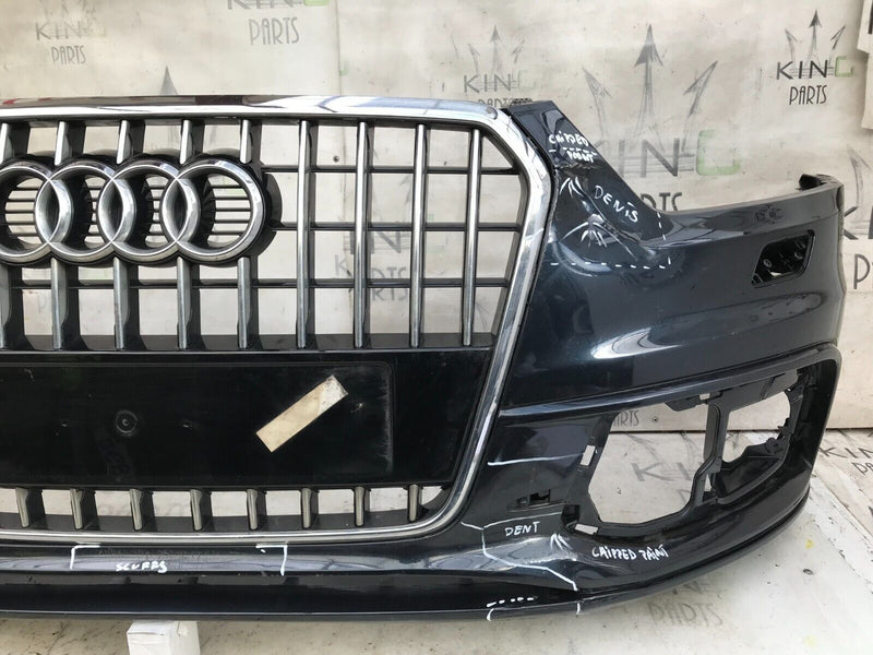 AUDI Q3 8U S-LINE LCI 2014-2018 FRONT BUMPER GENUINE 8U0807437