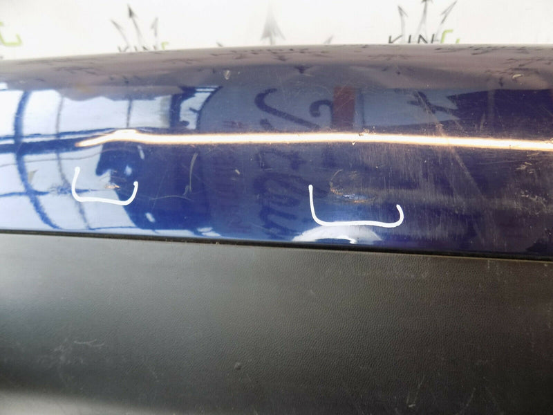 VW TOURAN 1T MK1 2003-2006 GENUINE DARK BLUE FRONT BUMPER 1T0807421