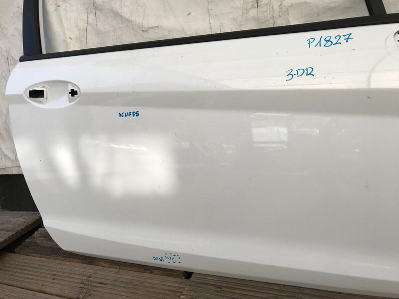 FORD FIESTA MK6 3DR 2009-2016 3-DOOR FRONT DOOR PANEL RIGHT DRIVER SIDE