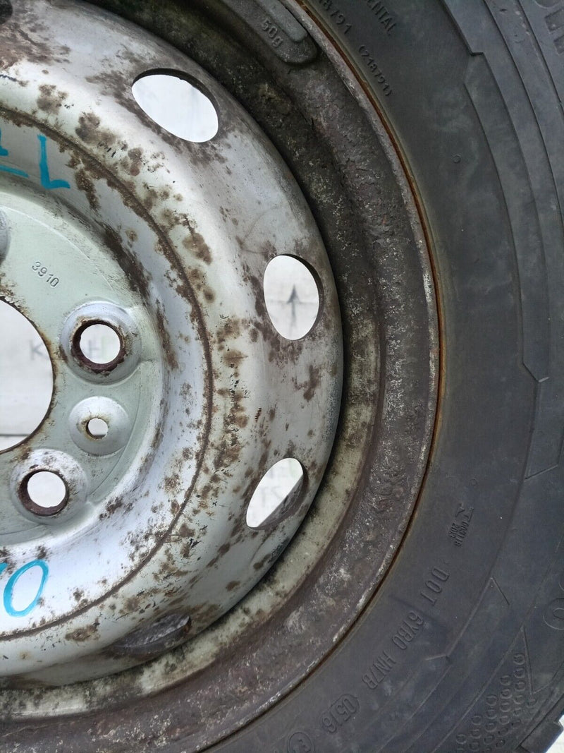 DUCATO BOXER RELAY 16" STEEL WHEEL ET68 + TYRE 235/65/16C