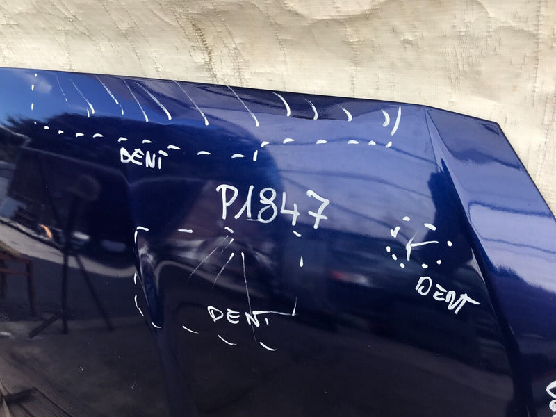 FORD FOCUS MK3 FACELIFT 2014-2018 GENUINE BONNET HOOD PANEL in BLUE