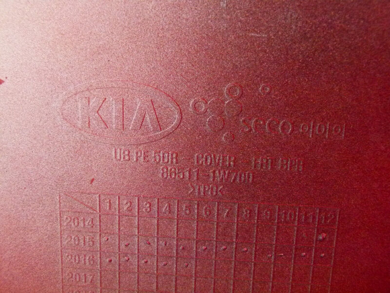 KIA RIO MK3 FACELIFT 2015-2017 FRONT BUMPER GENUINE 865111W700