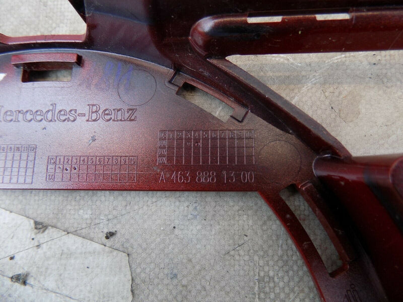 MERCEDES-BENZ G-CLASS W463 2018-ON FRONT BUMPER GRILL  INNER A4638881300 RED