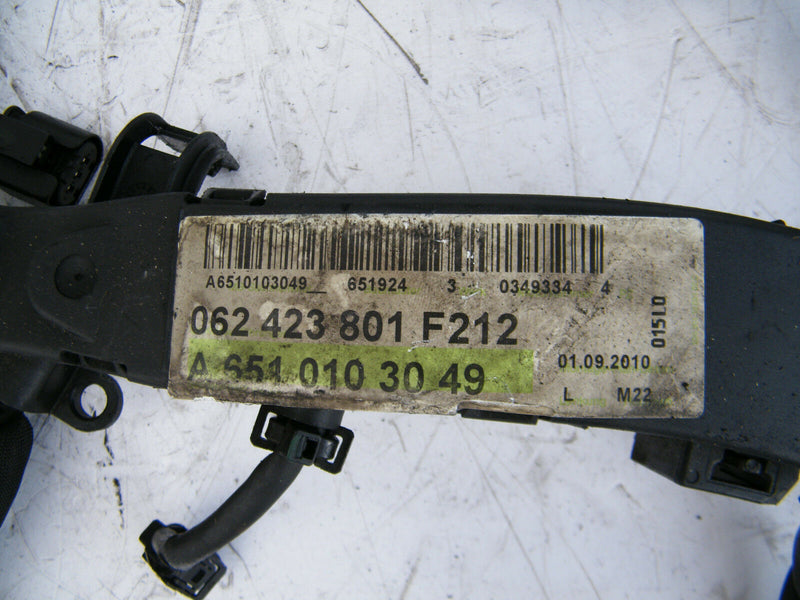 MERCEDES W212 E220 E-Class 2010-15 WIRING LOOM ENGINE MOTOR HARNESS A6510103049