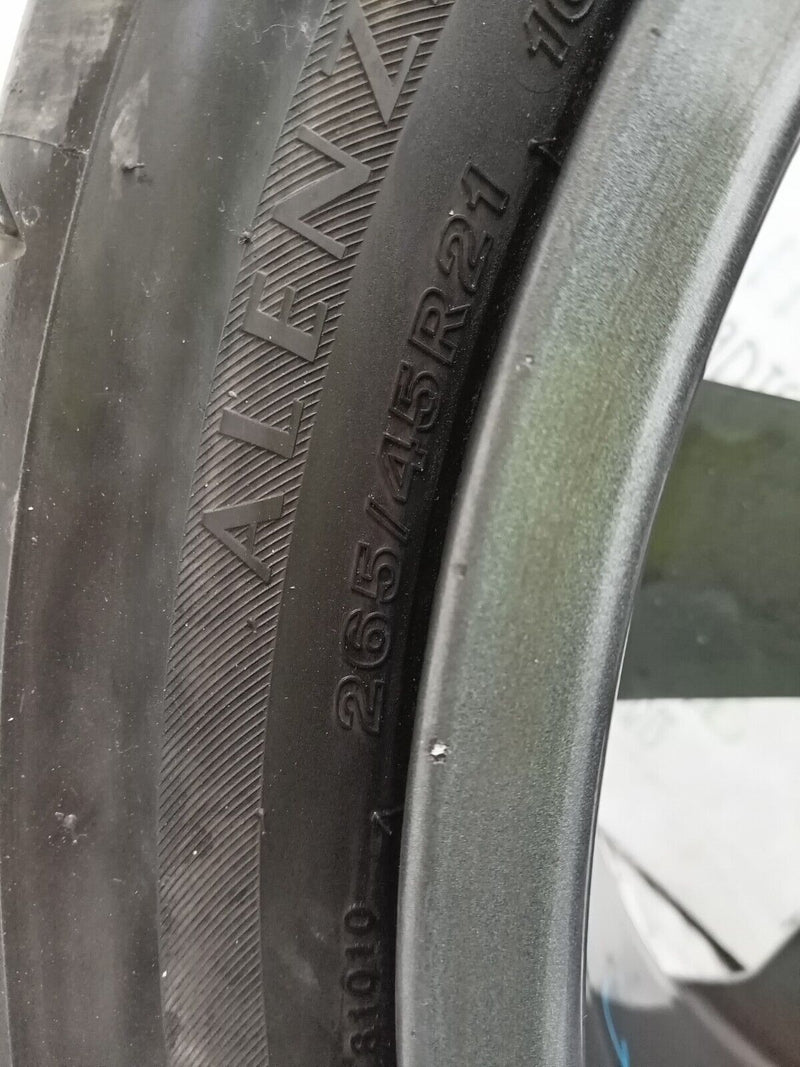 AUDI E-TRON GENUINE ALLOY WHEEL RIM 21' 9.5Jx21xET36 &TYRE 265/45/21 R21