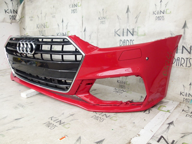 AUDI A7 4K8 C8 S-LINE 2019-ON RED FRONT BUMPER GENUINE PDC 4K8807437C