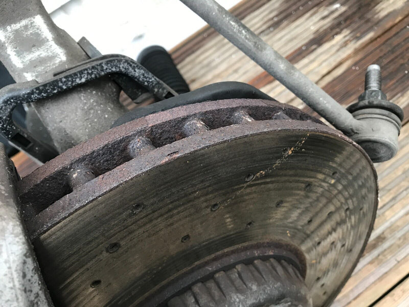 MERCEDES GLC X253 4MATIC COMPLETE FRONT RIGHT LEG 3x WISHBONE ARMS HUB CALIPER