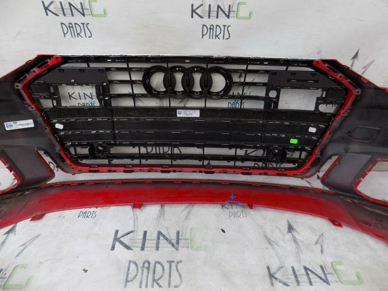 AUDI A6 S-LINE 4K0 C8 2019-ON RED FRONT BUMPER GENUINE 4K0853651