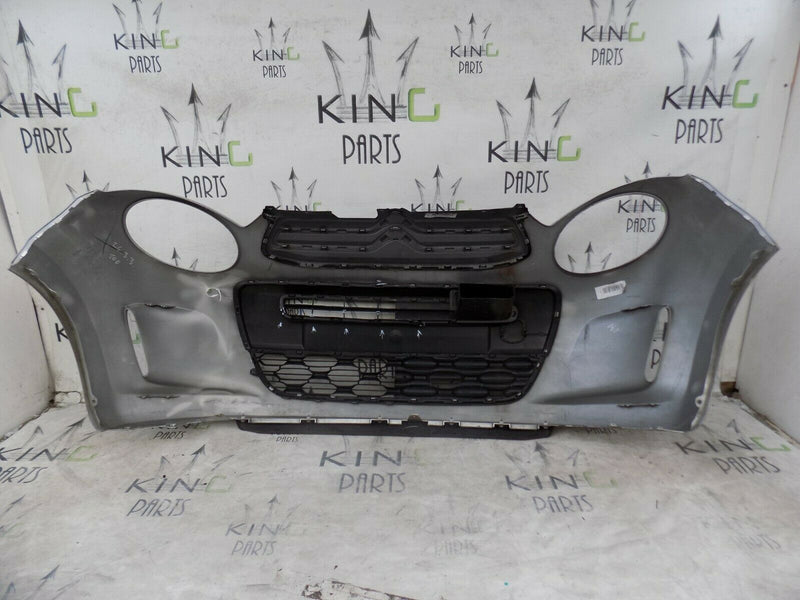 CITROEN C1 2005-2014 SILVER FRONT BUMPER GENUINE 52112-0H040