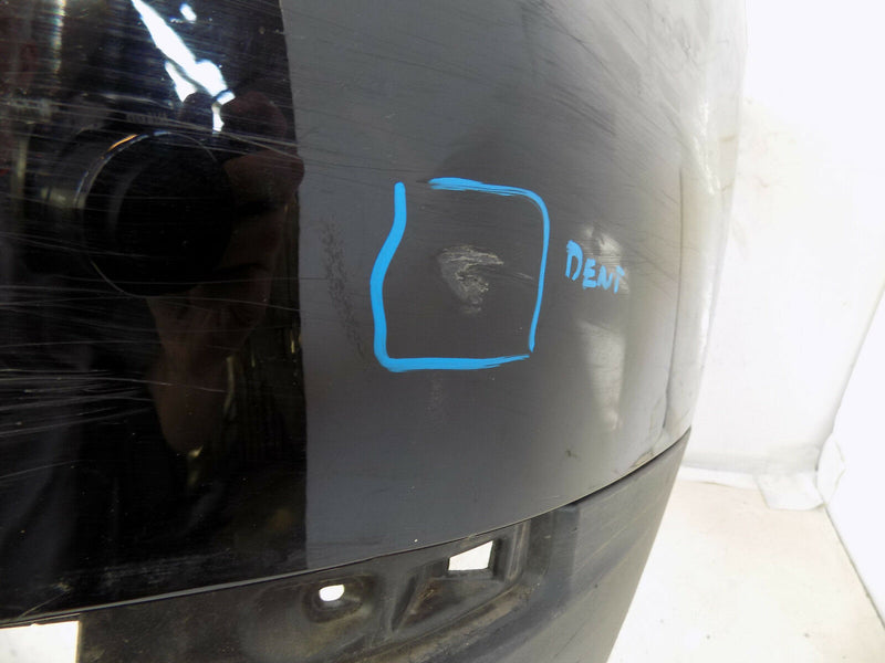 BMW X1 F48 2016 2017 BLACK REAR BUMPER GENUINE PDC HOLES 51127332324