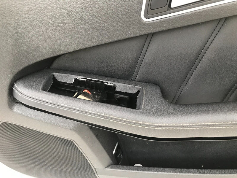 MERCEDES W212 2010-2015 FRONT DOOR LEATHER CARD COVER RIGHT DRIVER SIDE