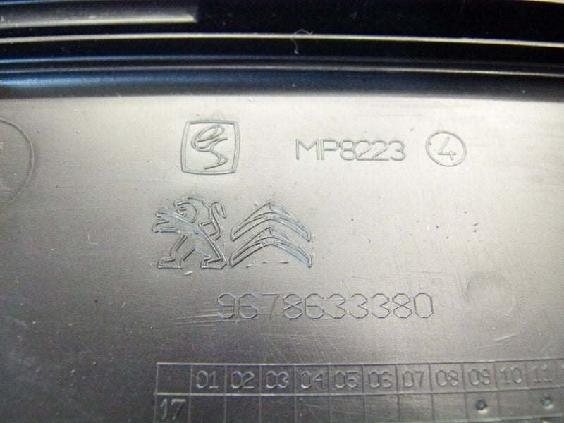 PEUGEOT 308 SW ESTATE 2017-21 FUSE/RELAY BOX COVER GENUINE 9678633380