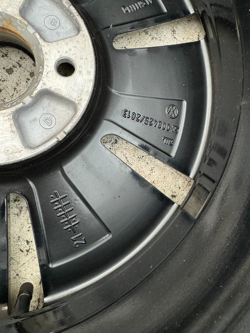 VW UP e-UP GENUINE ALLOY WHEEL RIM 15' 5Jx15H2 ET35 TYRE 165x65 R15