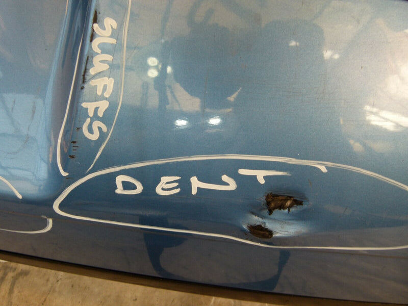 VW POLO 6Q 2001-2004 BLUE REAR BUMPER GENUINE 6Q6807421 / 6Q6807521