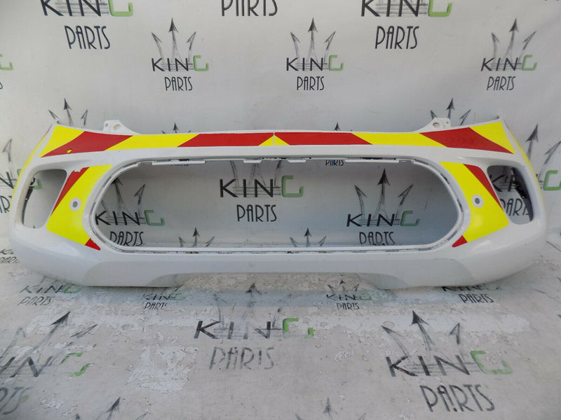 KIA PICANTO MK3 (JA) 5DR 2017 WHITE REAR BUMPER GENUINE 86611-G6000