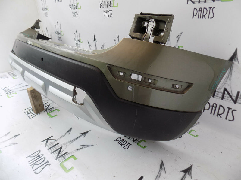 SKODA YETI 5L TOUR DE FRANCE 2014 GREY REAR BUMPER GENUINE PDC 5L6807421B