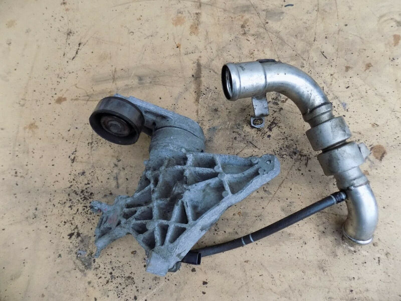 JAGUAR XJ X351 2010-2019 AIR CON PUMP BRACKET WITH PULLEY 9X233K738BA GENUINE