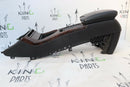 BMW X5 E53 2000-2006 CENTRE CONSOLE WITH ARMREST BLACK LEATHER & WOOD EFFECT