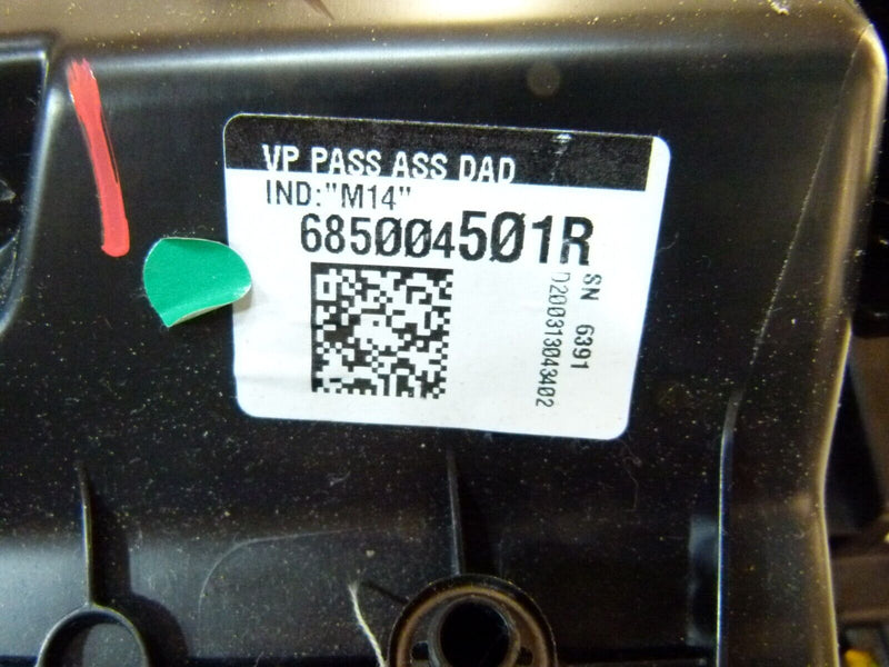 RENAULT CAPTUR 2020-ON PASSENGER LEFT SIDE GLOVE BOX GENUINE 685004501R