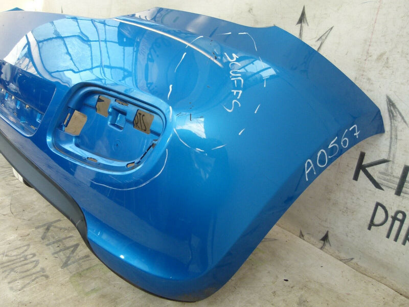 FIAT 500 S SPORT 500S 2013-2015 BLUE REAR BUMPER GENUINE PDC 735565271