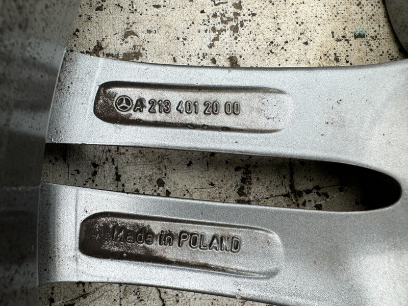 MERCEDES E W212 AMG ALLOY WHEEL RIM 19' 8Jx19H2 ET43 & TYRE 245x40 R19