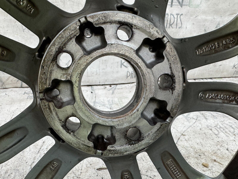 MERCEDES W205 GENUINE ALLOY WHEEL RIM 17' 7Jx17H2 ET48.5 TYRE 225x50 R17