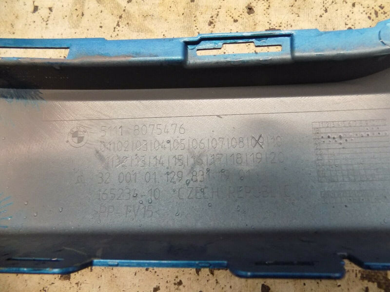 BMW 2 SERIES F44 2020-ON GRAN COUPE M SPORT FRONT BUMPER BLUE 51118075476