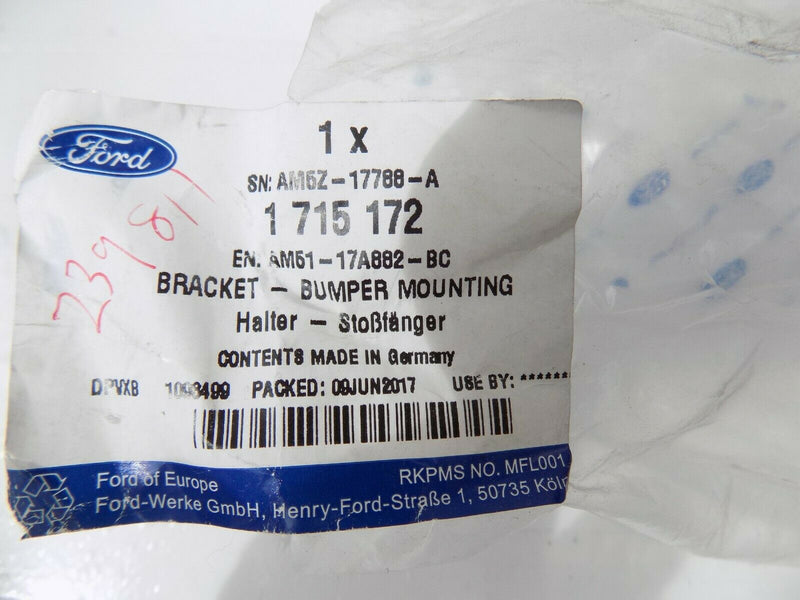FORD C-MAX MKII 2011-2019 REAR BUMPER LEFT MOUNTING BRCKET *NEW* 1715172 /S20-53