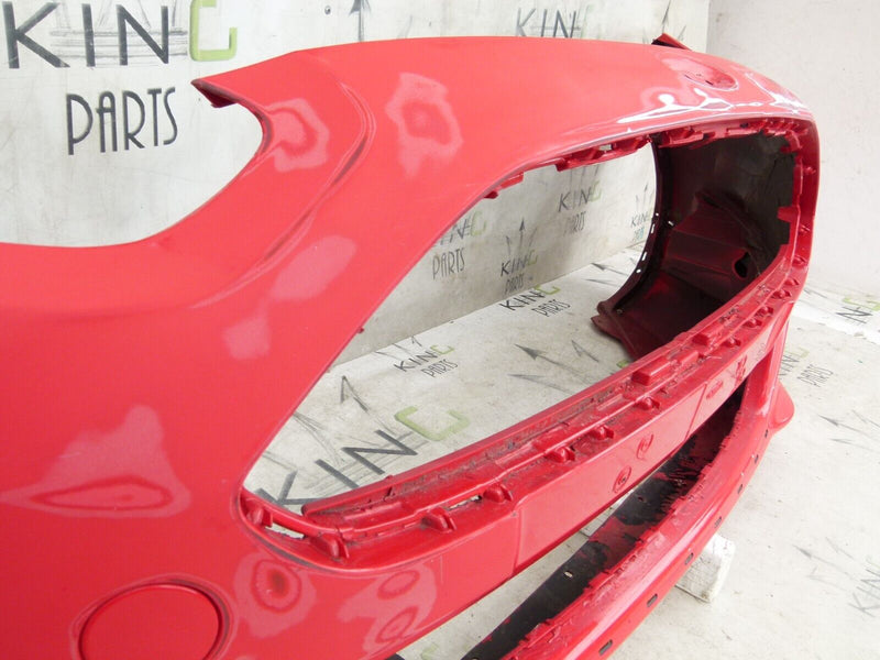 FORD FIESTA 2014-2017 WELL REPAIRED* RED FRONT BUMPER GENUINE C1BB-17757