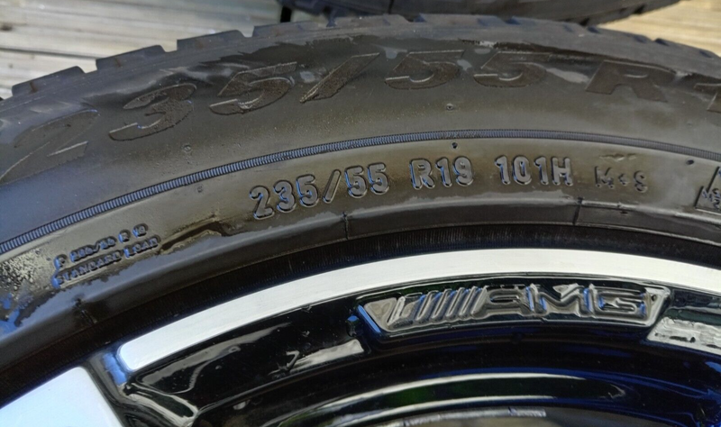 MERCEDES GLC X253 AMG SET OF 19" ALLOY WHEELS RIMS 8J ET38 A2534011800