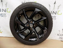 VAUXHALL ADAM Mk1 OE 17" BLACK ALLOY WHEEL + TYRE 215/45/R17 7X17 IS 44