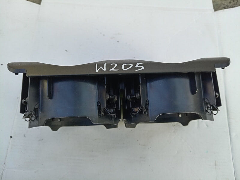 MERCEDES W205 C CLASS 2014-21 CENTRE CONSOLE DOUBLE CUP HOLDER A2056800691