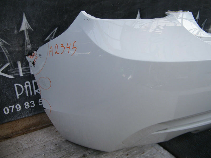 BMW 1 SERIES F20 LCI FACELIFT 2014 -17 REAR BUMPER GENUINE WHITE A2345