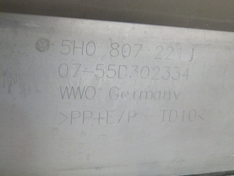VOLKSWAGEN GOLF MK8 2020-ON FRONT BUMPER PDC GENUINE 5H0807221