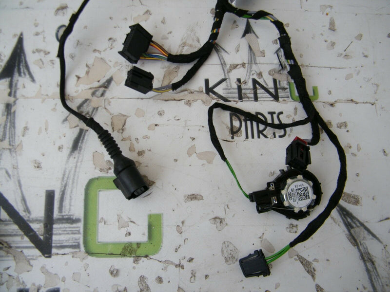 AUDI A3 (8V) 2012-2016 S-LINE 5DR REAR LEFT DOOR WIRING LOOM HARNESS 8V4971687E