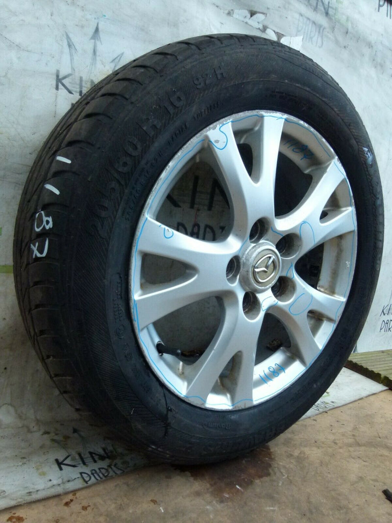 MAZDA 6 GENUINE ALLOY WHEEL 16" 6.5Jx16H2 ET55 9965796560 TYRE 205/60 R16