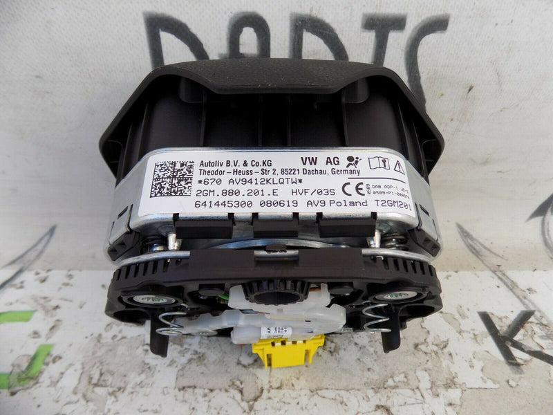 GENUINE VOLKSWAGEN GOLF 8 MK8 2019 - ON DRIVERS AIRBAG ORIGINAL 2GM.880.201.E
